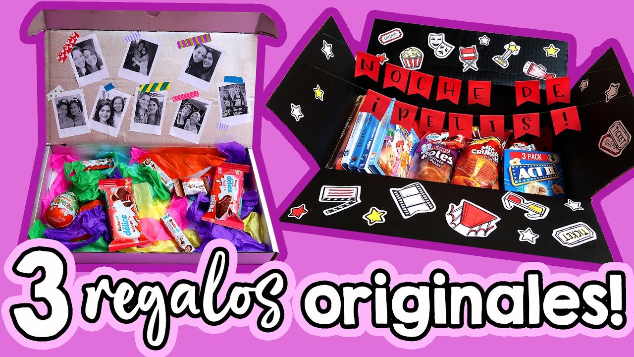 3  REGALOS ORIGINALES para tu NOVIO/MEJOR AMIGA💕 Especial del día del AMOR y la AMISTAD!