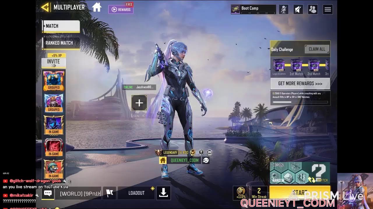 1 stream CODM  RANK AND MP ONLY TODAY FOR 1 hour stream