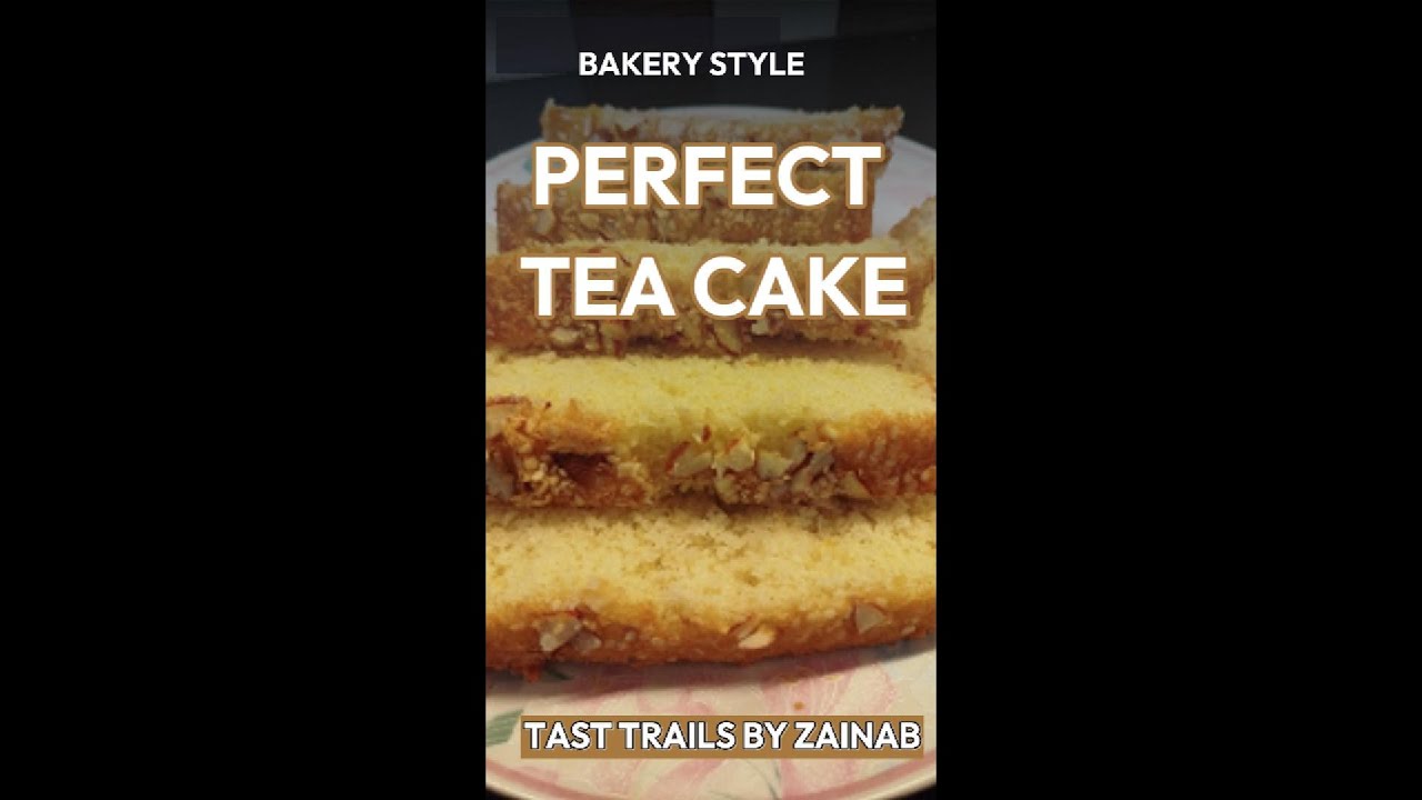 Soft, Fluffy  & Moist Homemade Tea Cake Recipe | Easy Bakery Style  Recipe for Beginners