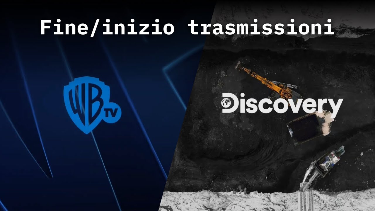 Fine trasmissioni Warner TV / Inizio trasmissioni Discovery (+ registrazioni extra) [5 ottobre 2025]
