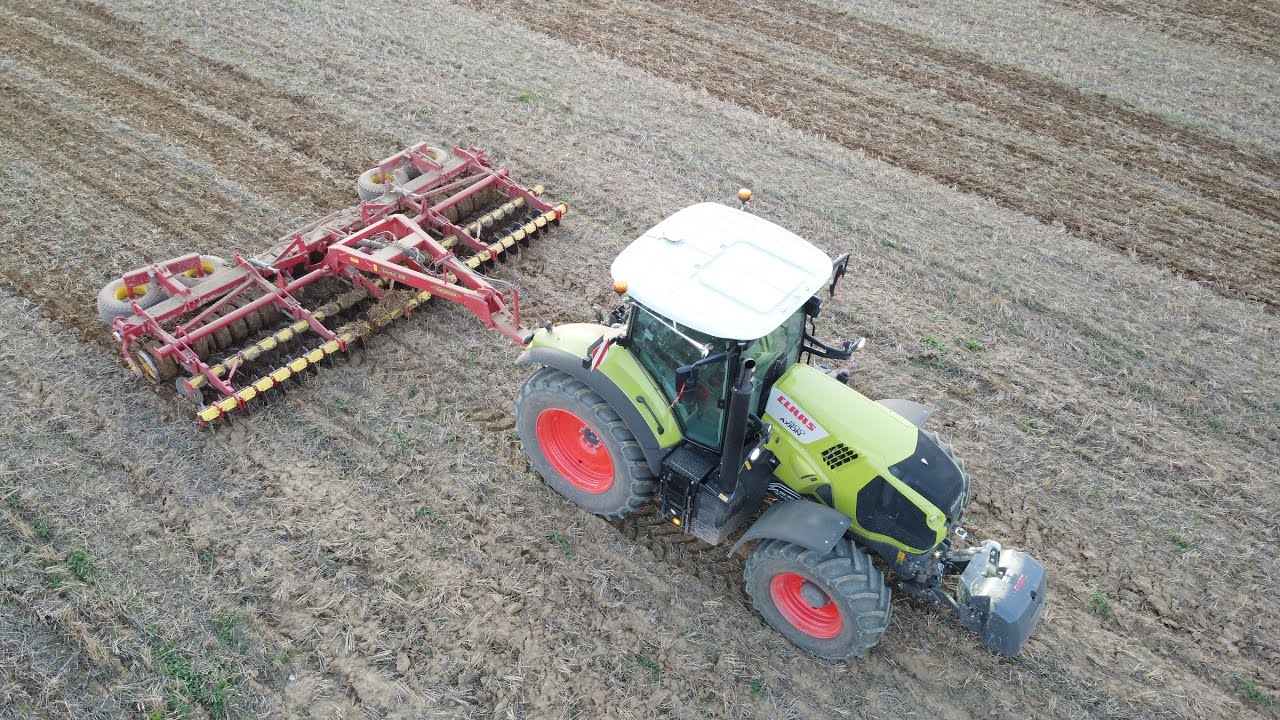 Talerzowanie 2021 🔥🔥🔥Claas Axion 800 vs Vaderstad Carrier 650 👊💪