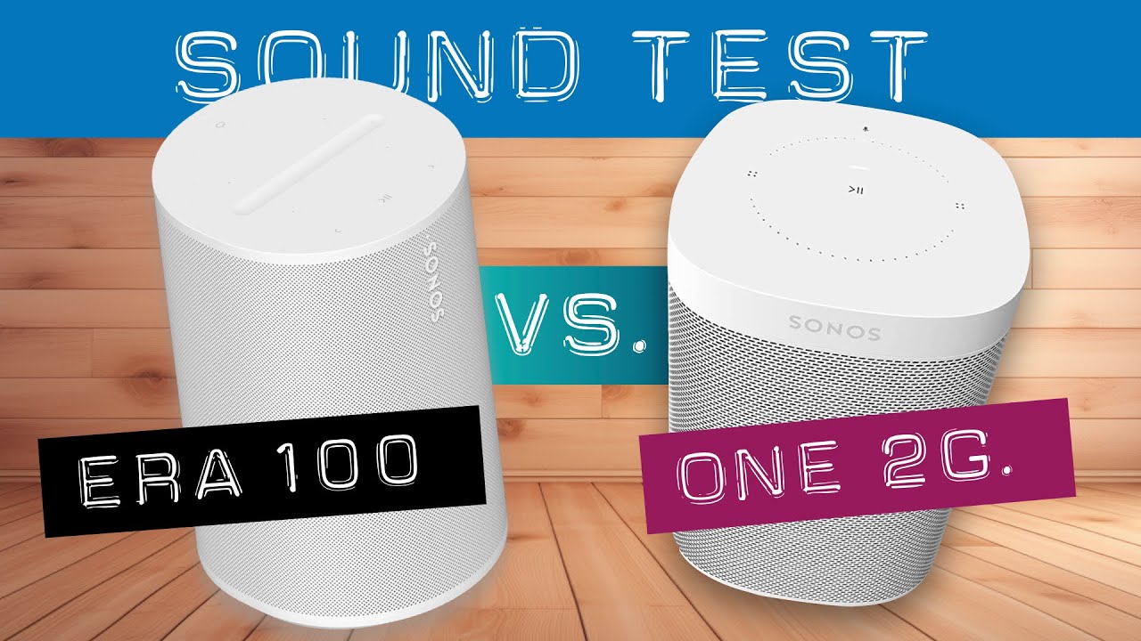 Sonos ERA 100 vs. Sonos ONE (2nd. generation). Audio, music, quality sound test.