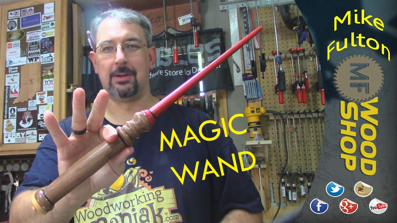 How to make a Magic Wand with secret storage