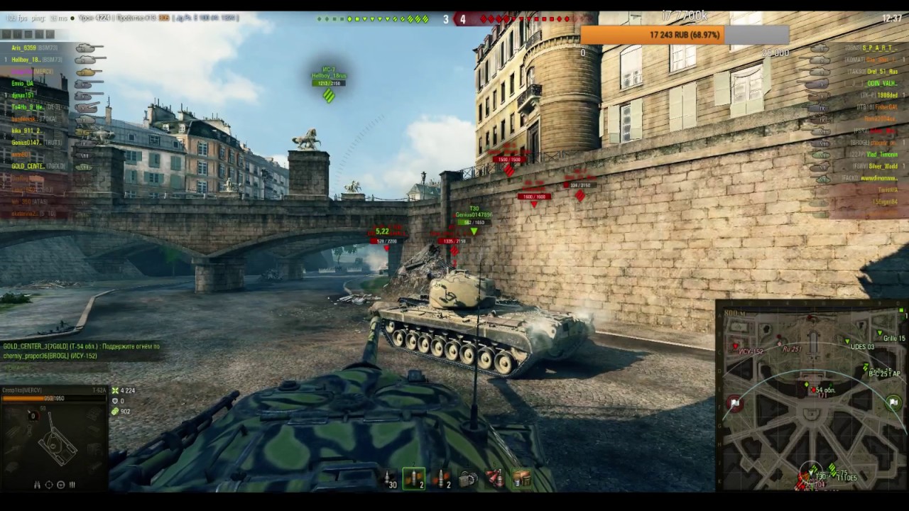 T-62 10500 DMG [Cresp1ks] [MERCY]