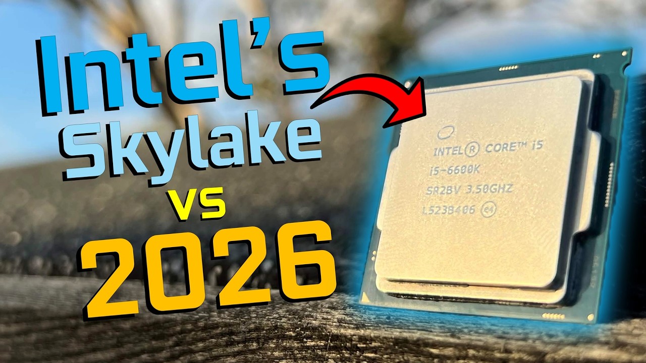 Intel's Core i5 6600K...Obsolete in 2026?
