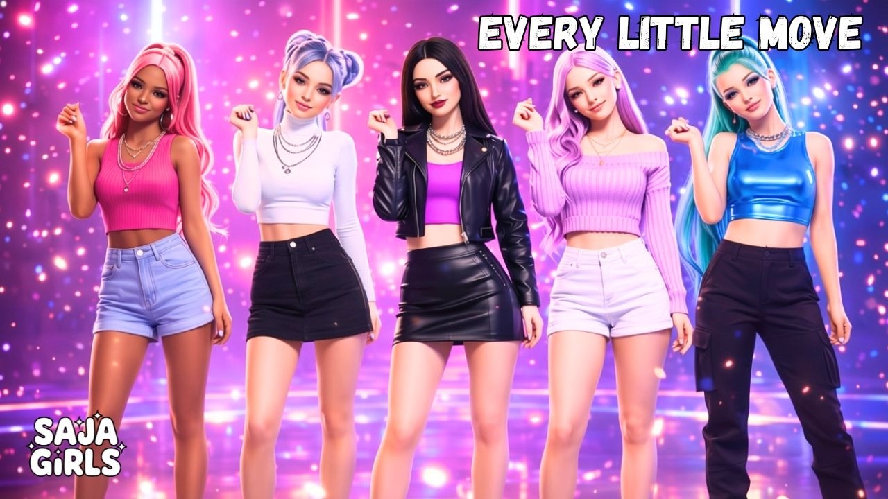 Saja Girls – Every Little Move (Official Visualizer Music Video)