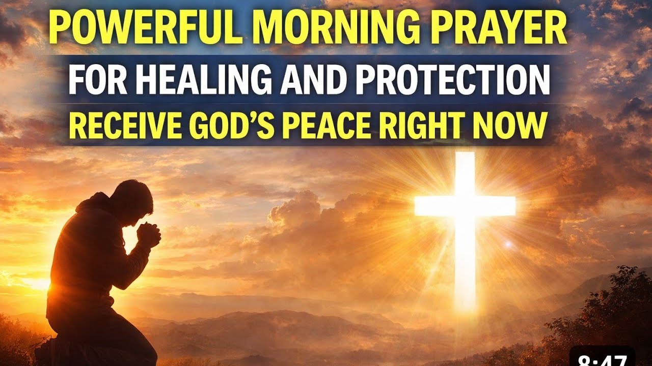 Morning Prayer for Healing and Protection | Feel God’s Peace Right Now