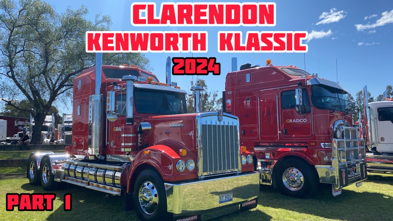 Clarendon Kenworth Klassic 2024 Truck Show  Part 1 #kenworth #truckshow