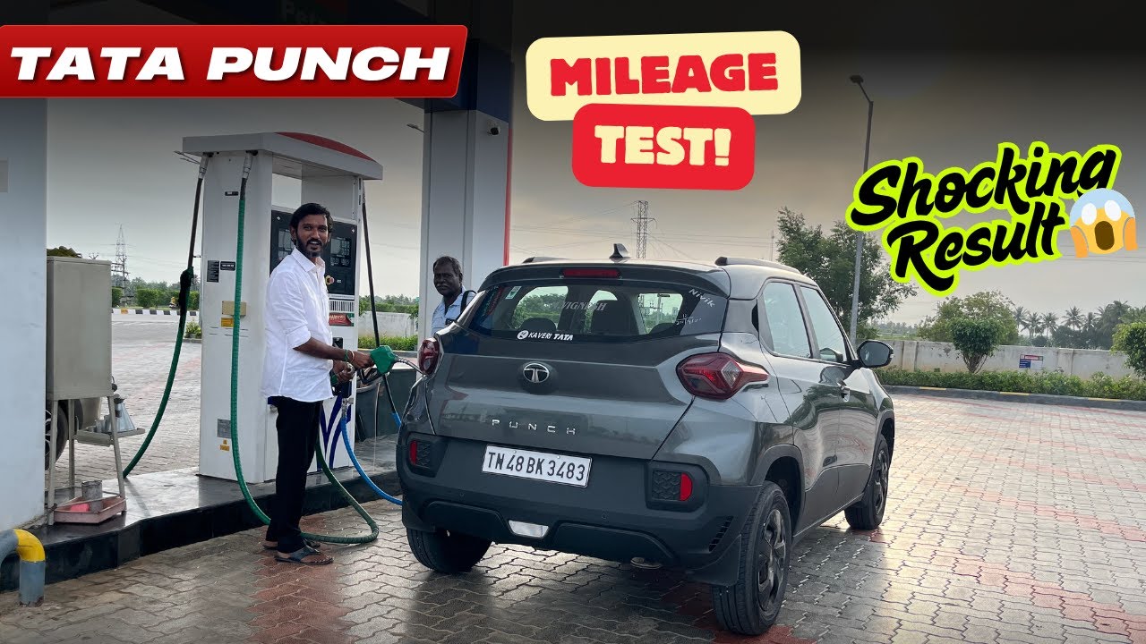 Tata Punch Mileage Test 2025 | Adventure S | Thar vlogger