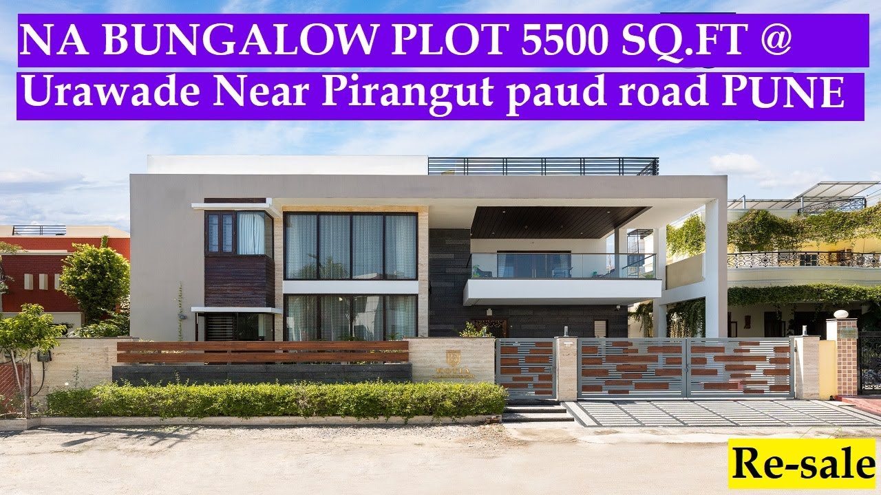 READY NA BUNGALOW PLOT 5000 SQ FT FOR RESALE AT URAWADE NEAR PIRANGUT OFF.PAUD ROAD PUNE 9322124256