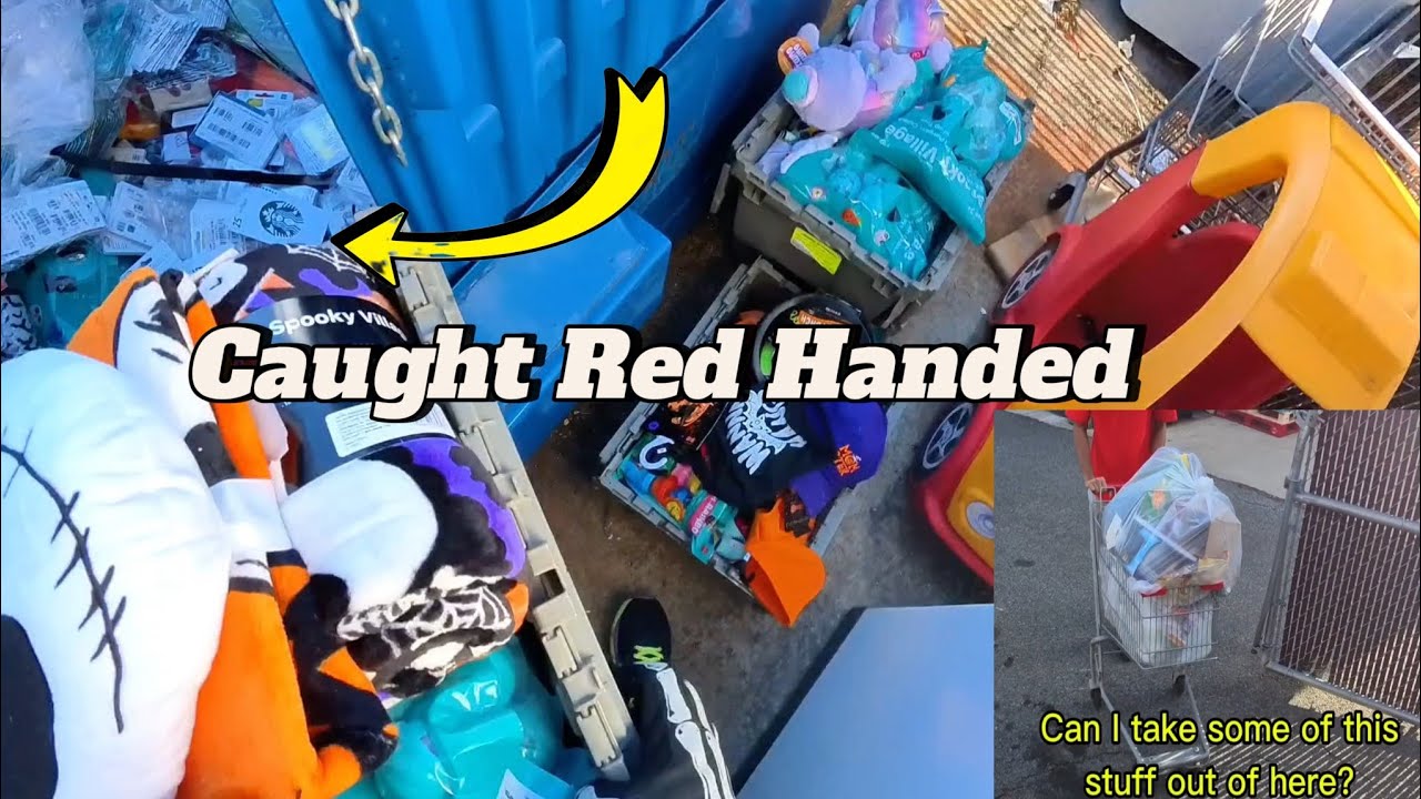 Caught loading my car with merchandise!!