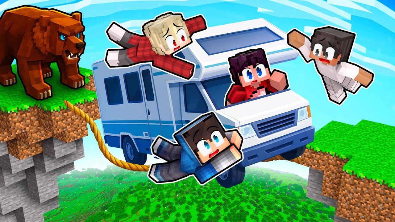 Náš PRVNÍ VÝLET v Minecraftu...