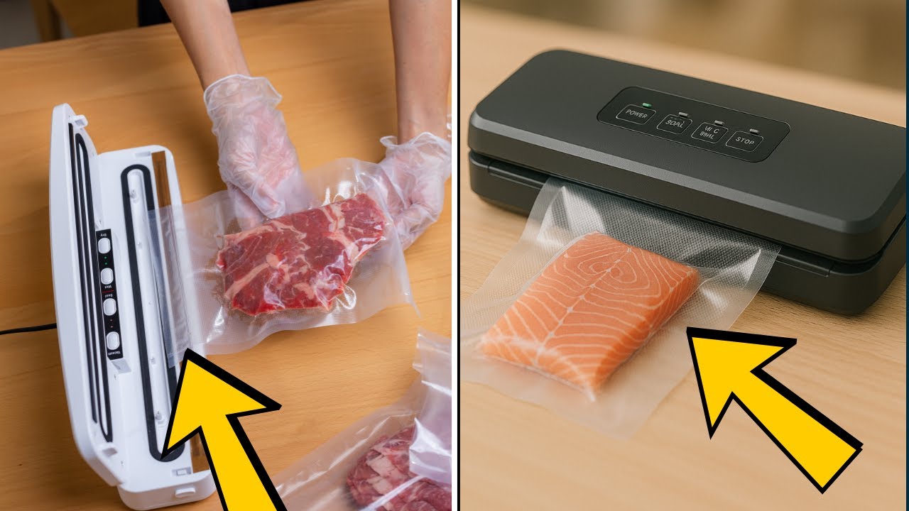 🔥 Las 5 mejores ENVASADORAS AL VACÍO BARATAS de Aliexpress [2025] Máquinas Selladoras al Vacío