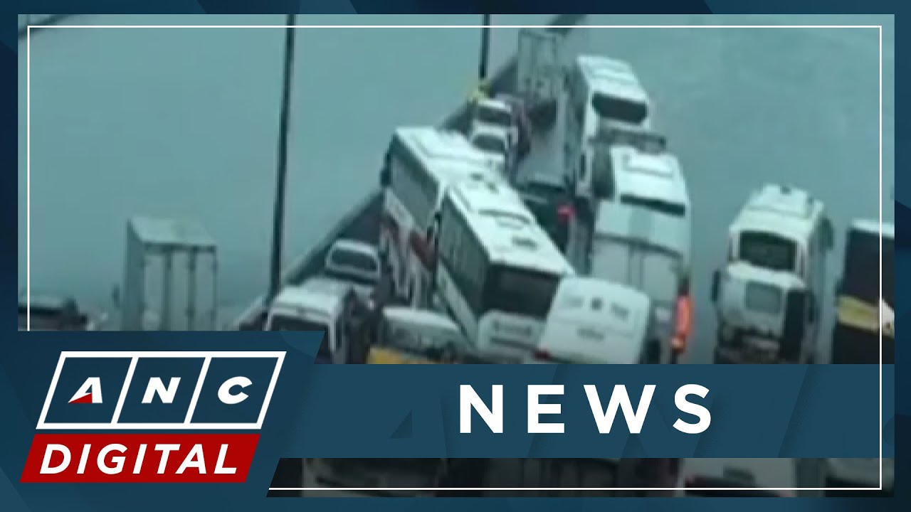 LOOK: Motorists stranded as heavy rains flood Metro Manila roads | ANC
