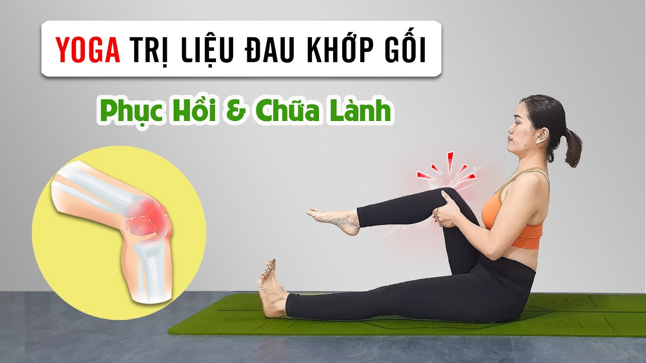 15 Phút Yoga Trị Liệu Đau Khớp Gối Tức Thì (Tăng Sức Mạnh Gối) | Happy Yoga