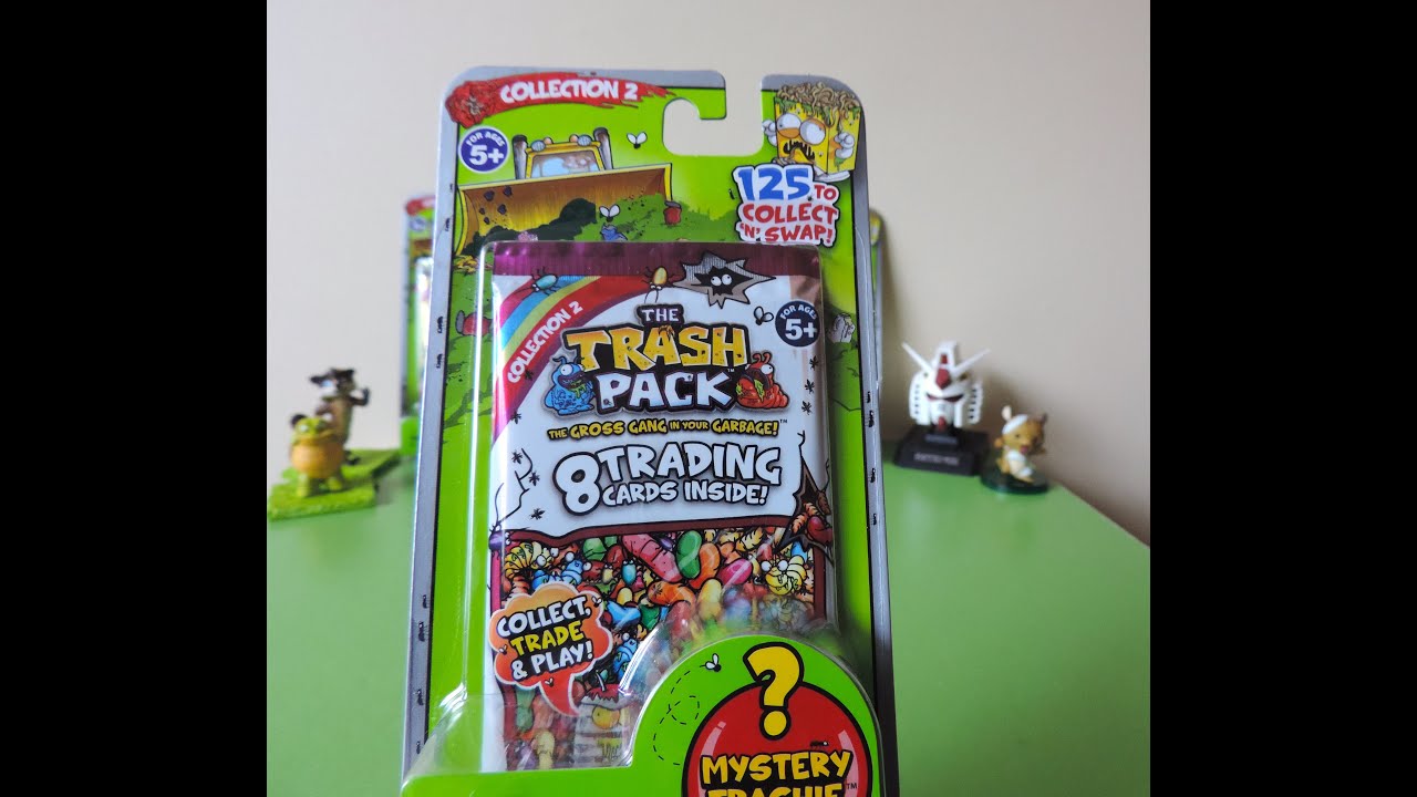 Trash Pack Trading Cards + Mystery Trashie