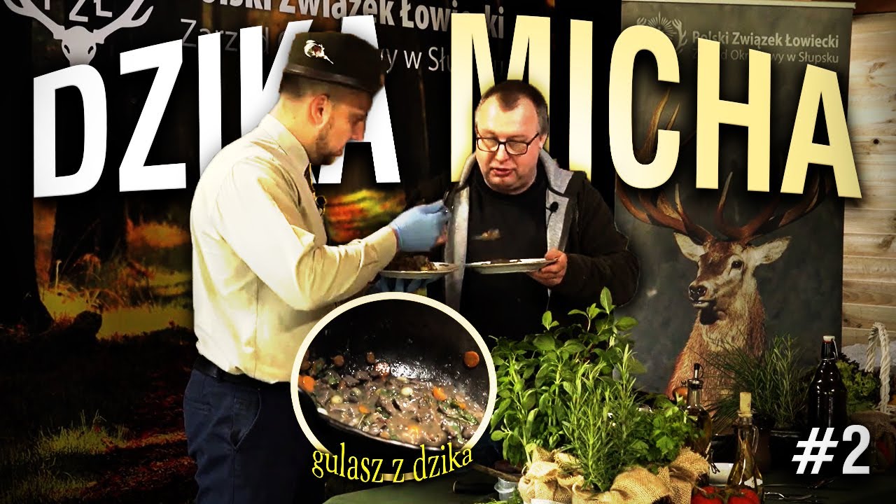 ZAKOCHAŁEM SIĘ W DZIKU. Dzika Micha odc. 02 - GULASZ Z DZIKA | Wszytko o jedzeniu z dzika