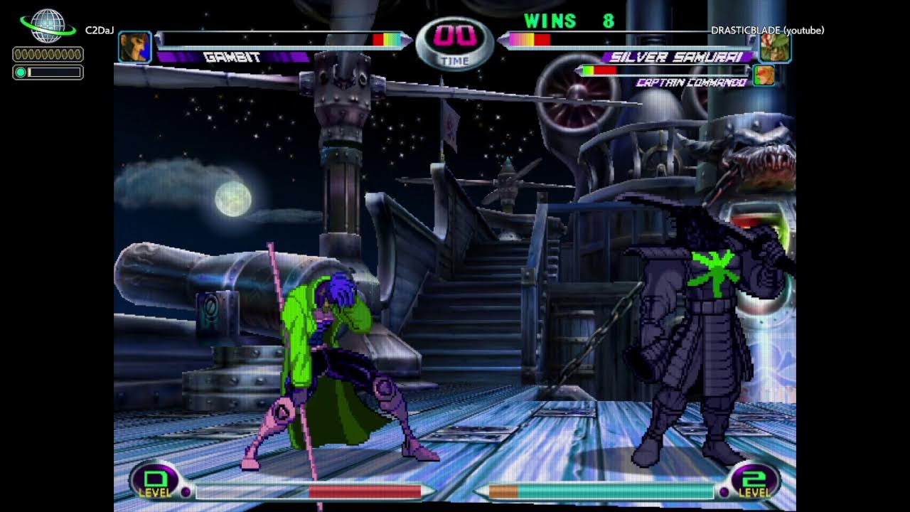 YES ITS MARVEL VS CAPCOM 2 TIME!! SILVER SAMURAI