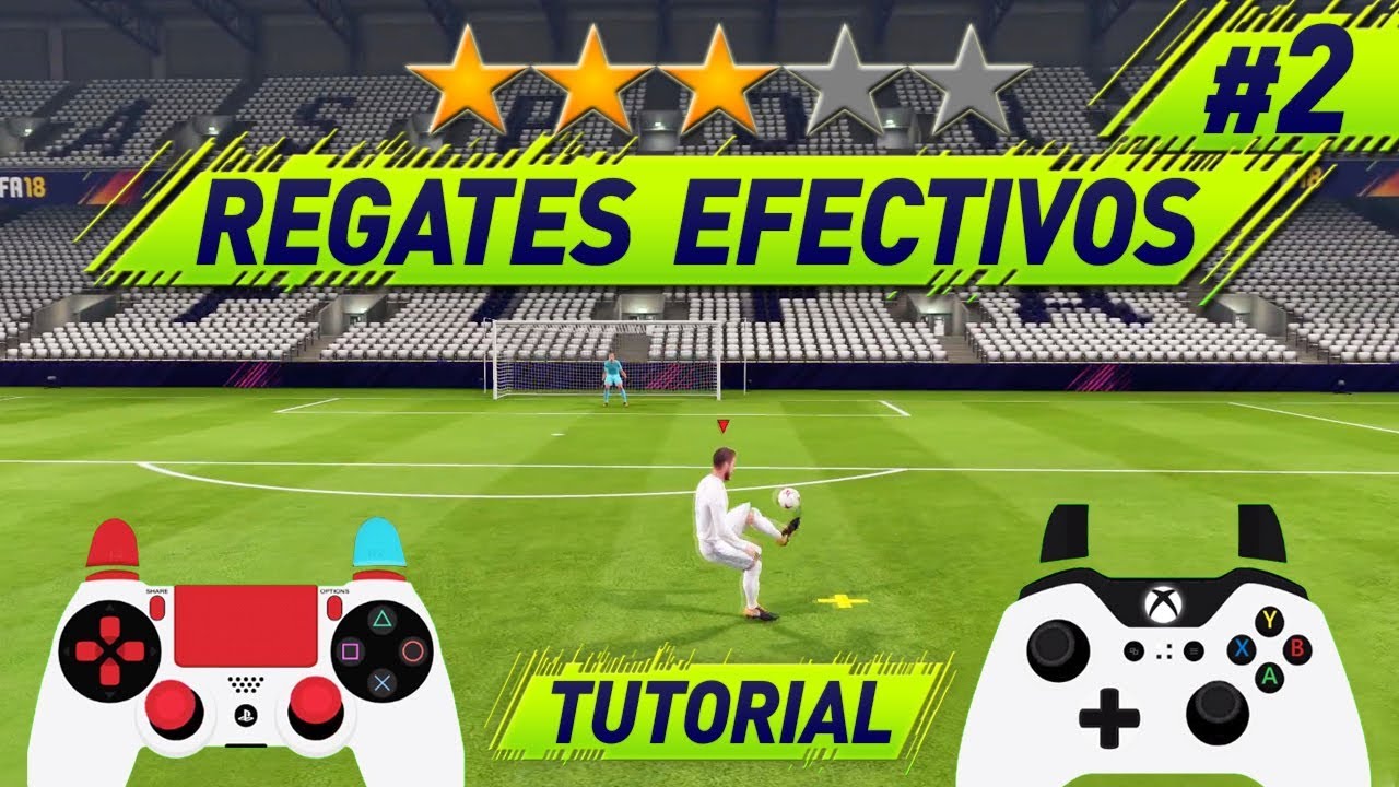 REGATES EFECTIVOS + COMBOS de REGATES de 3 ⭐️ -TODOS LOS REGATES TUTORIAL FIFA 20 /18