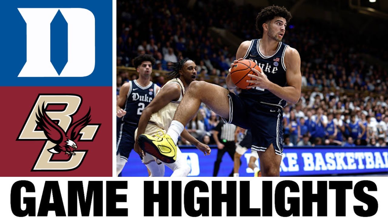 #4 Duke vs Boston College Highlights | Men's Basketball | College Basketball 2026