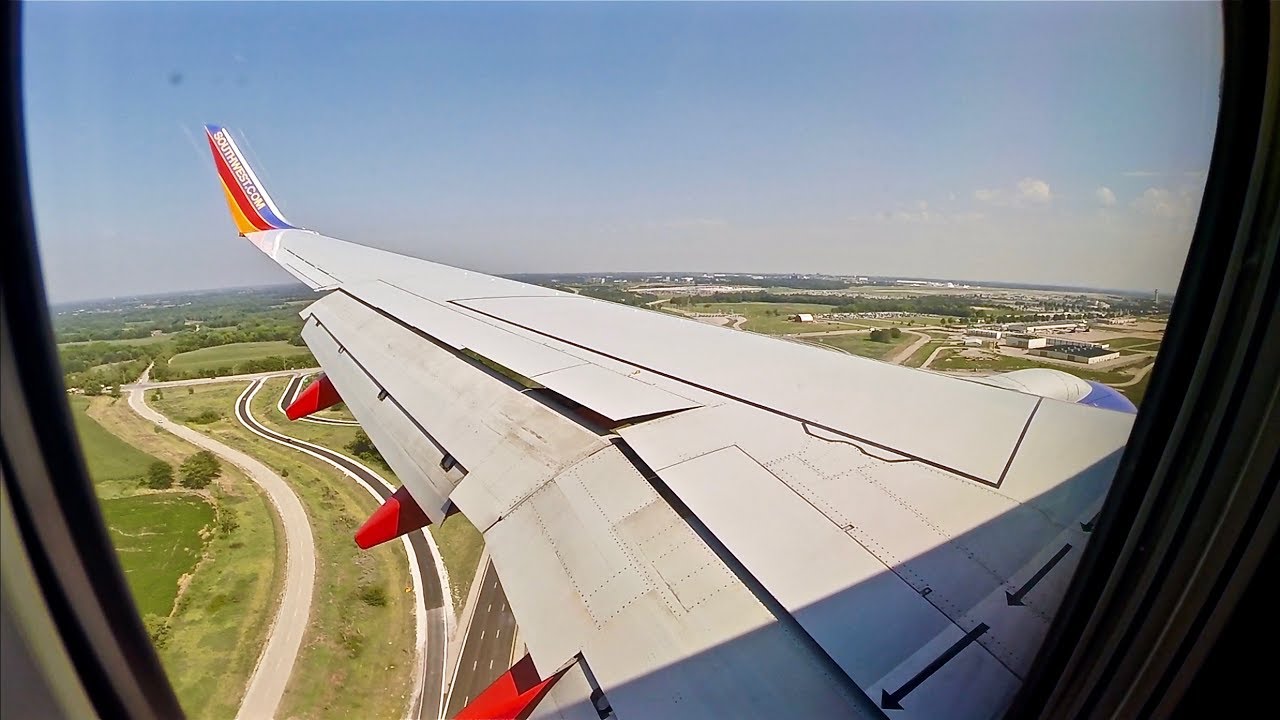 Sunny Kansas City Landing &ndash; Southwest Airlines &ndash; Boeing 737-700 &ndash; MCI &ndash; N420WN &ndash; SCS Ep. 191