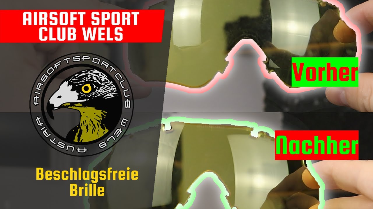 ENDLICH: Schutzbrille BESCHLAGSFREI - Eine DIY Anleitung!