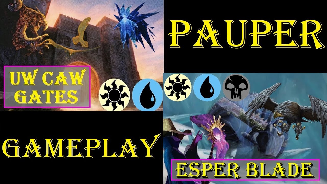 Caw Gates Vs Esper Affinity [PAUPER] Gameplay Ao Vivo #mtgpauper #mtgpaupergameplay