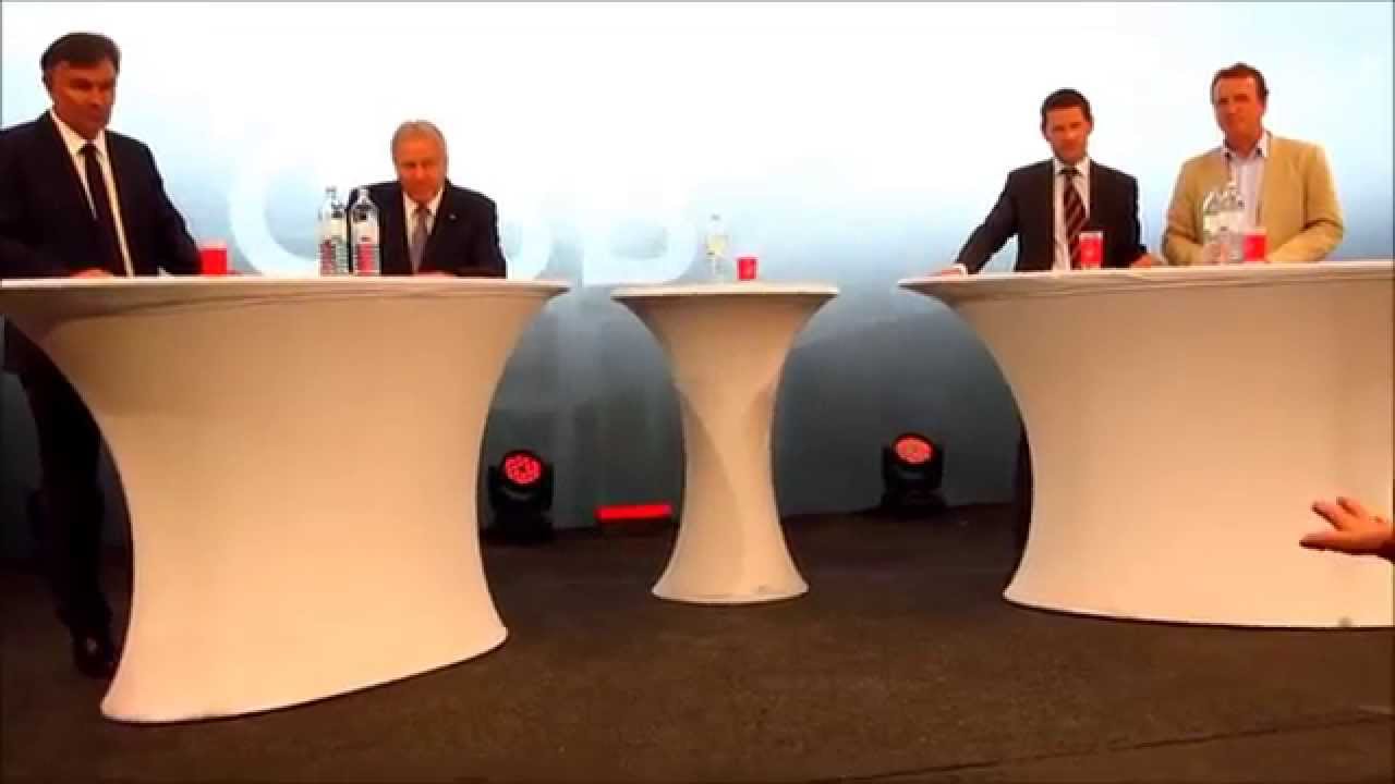 Eröffnung Wien Hauptbahnhof - 2.Tag (ÖFB Podiumsdiskussion, bahnorama)
