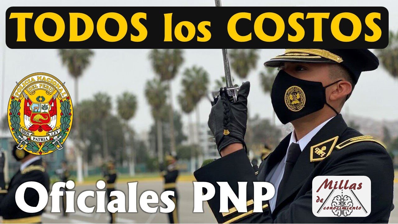 Todos los COSTOS 2022 👮‍♂️ Admisión EO PNP