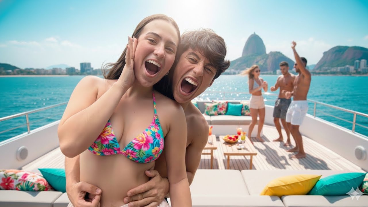 DEMOS UMA FESTA NA LANCHA!! (VLOG DE 1 HORA)