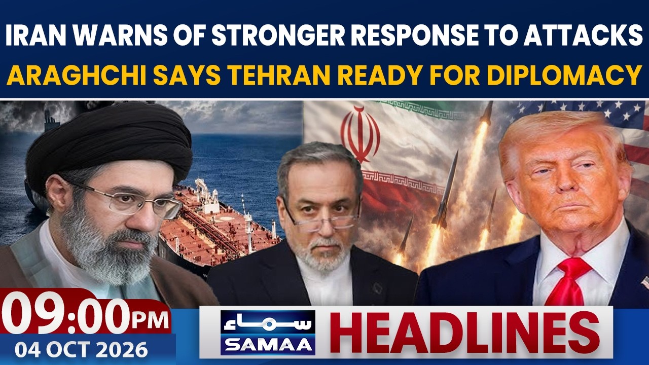 Iran&rsquo;s Big Warning Over Future Attacks | Abbas Araghchi Speaks Out | 9 PM News Headlines
