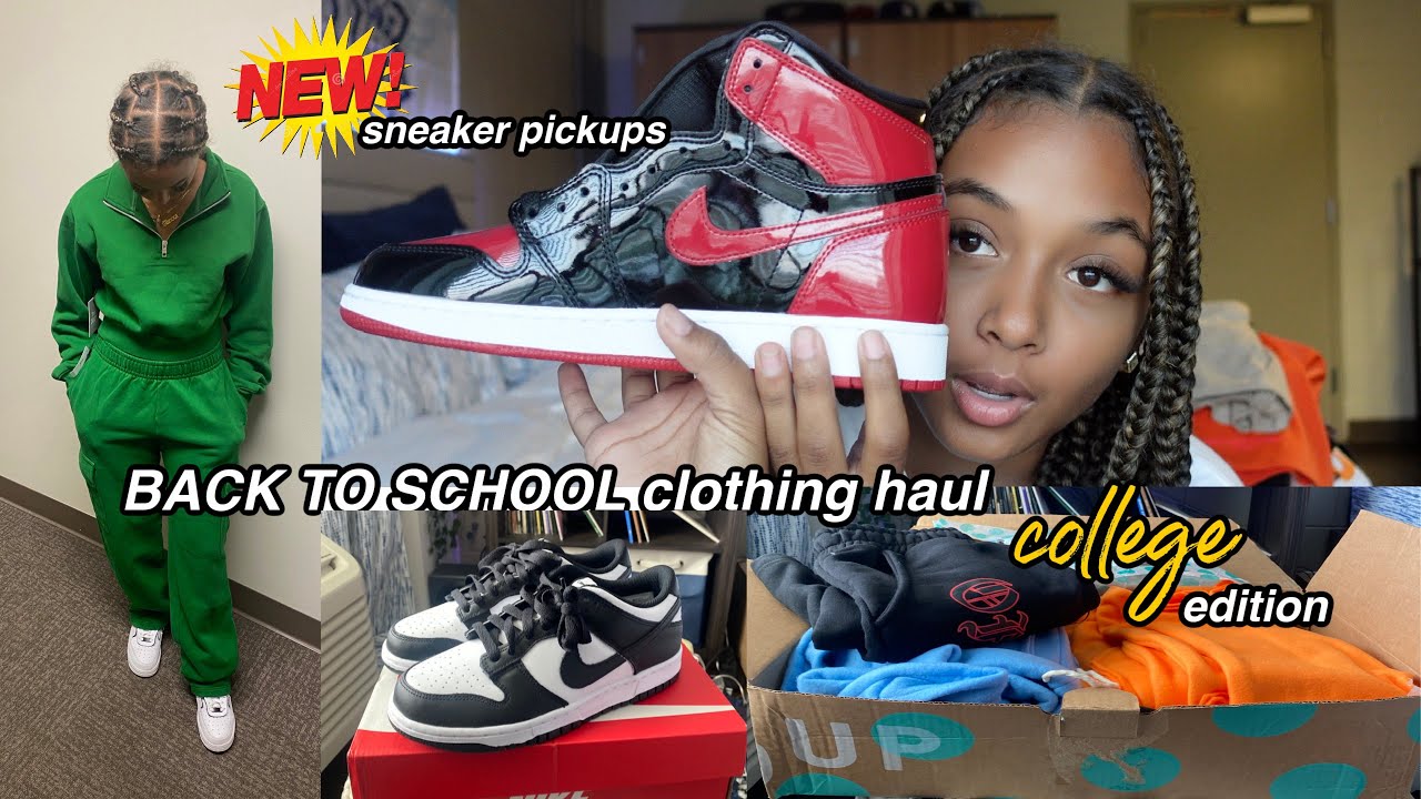 Back to School Clothing Haul 2021 | Sneaker Pickups | LexiVee