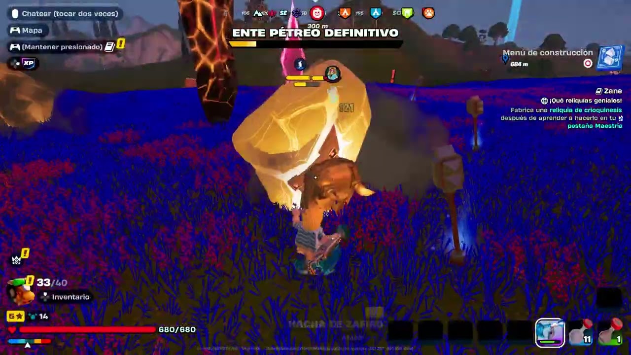 Fortnite Lego no podría ser mas Bug