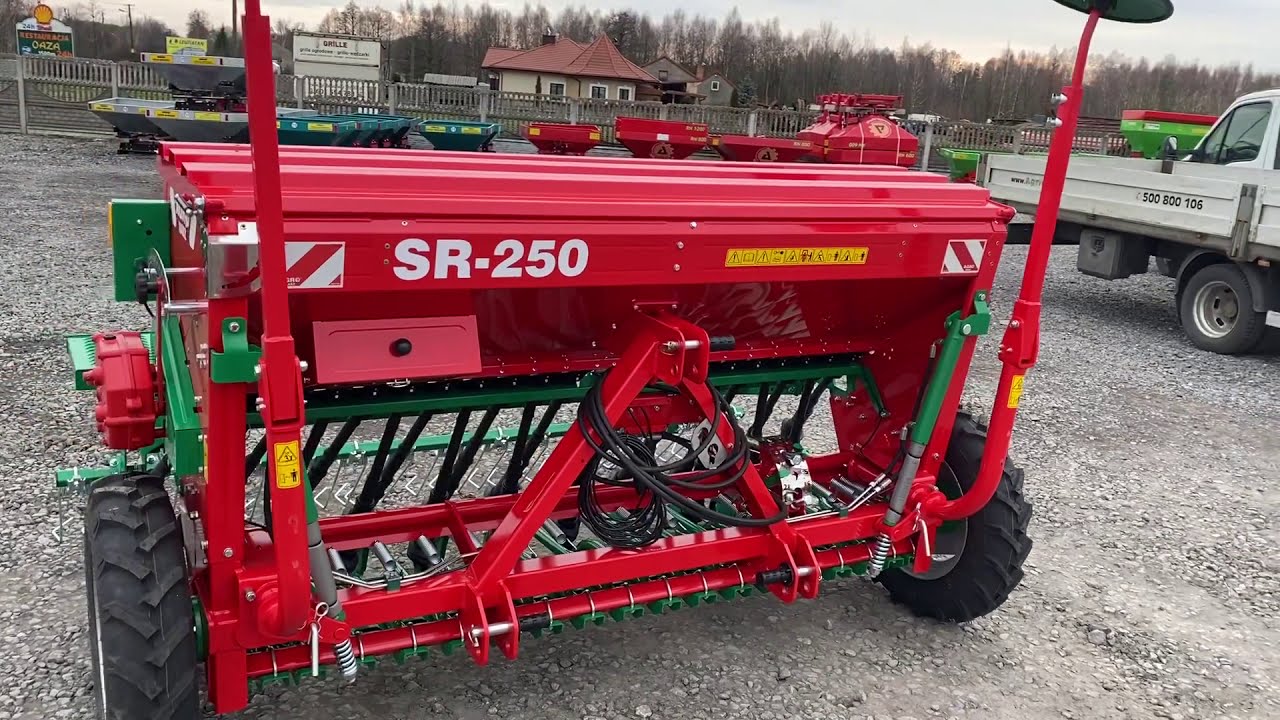 siewnik zbożowy 2,5m agro masz sr250