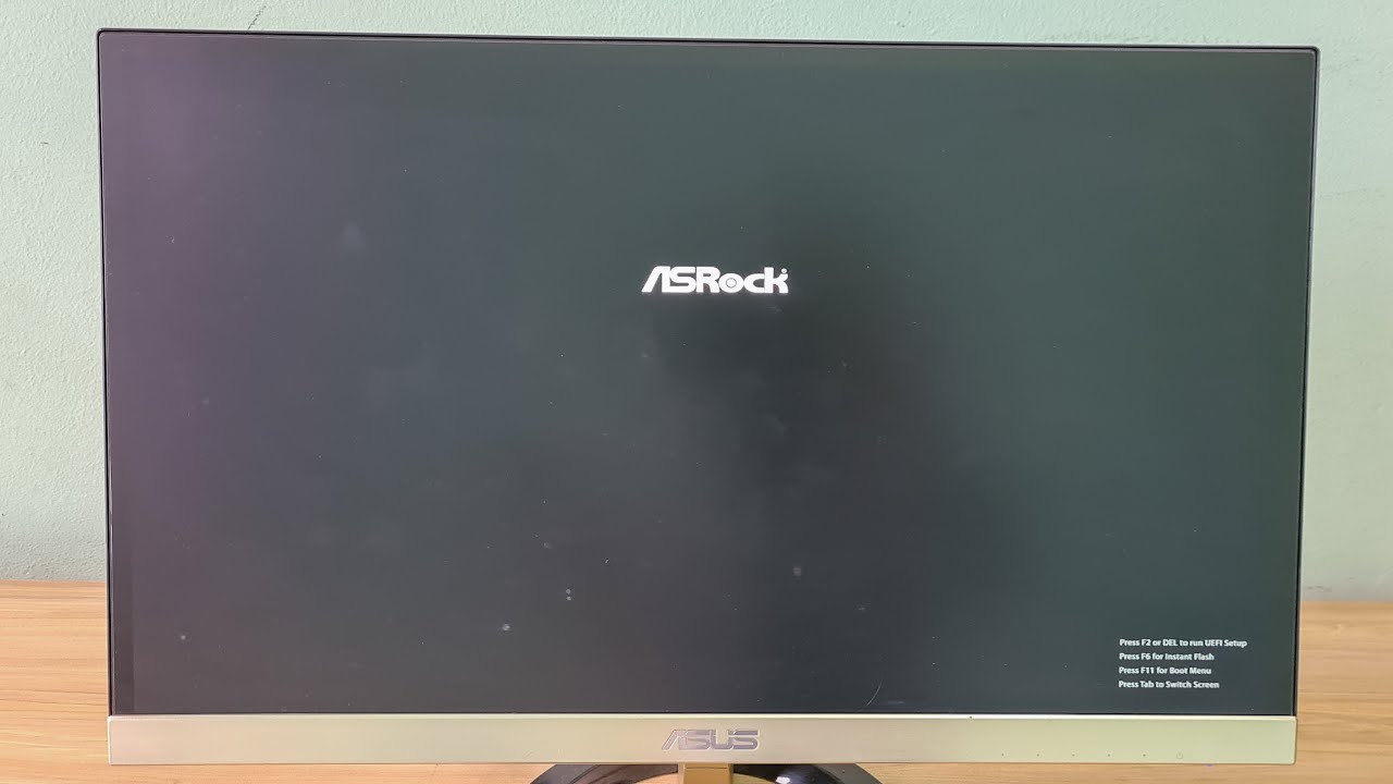 ASROCK, как загрузиться с USB