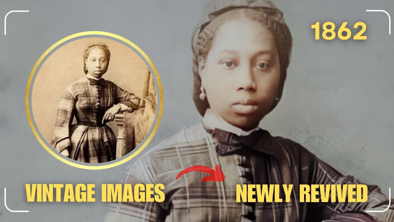 ▶ Женщины ранней викторианской эпохи: грация, мода и портреты / Цветные фотографии высокого разре...