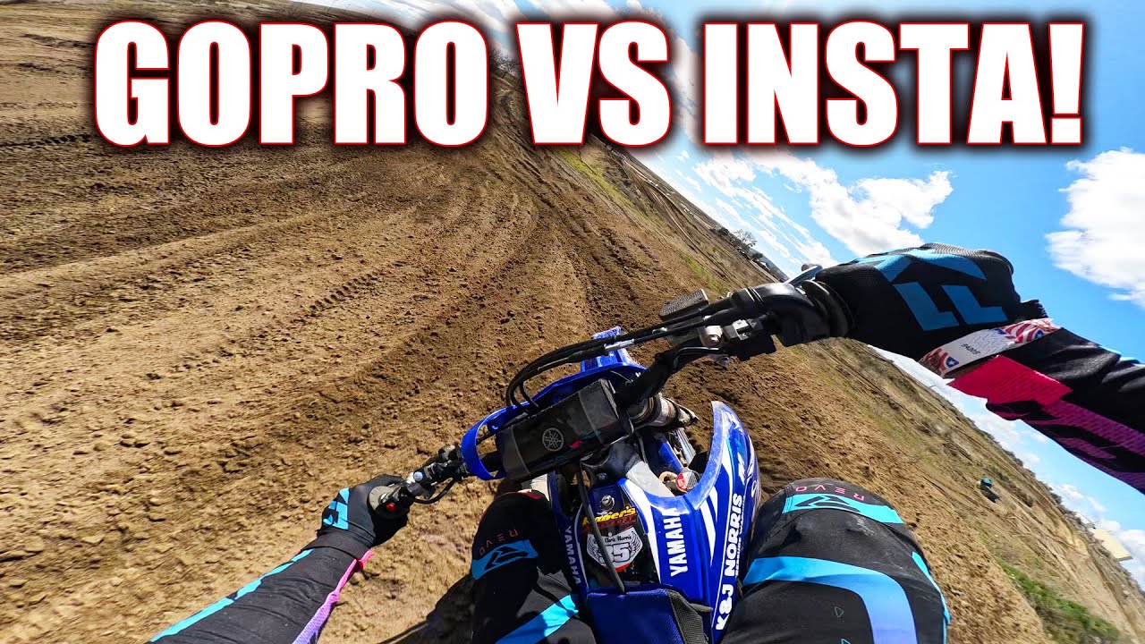SHREDDING AT AREA 51 AND ALBANY MX! (GoPro Hero 12 Vs Insta360 One RS)