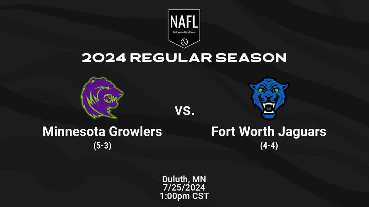 Minnesota Growlers vs. Fort Worth Jaguars