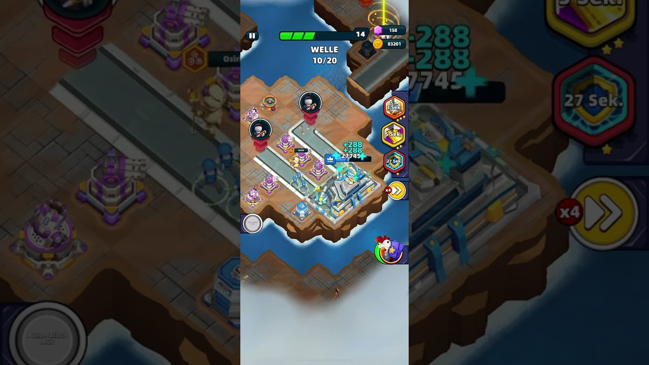 Stage 74 / Dunkle Runen - Raid Rush Gameplay | Don‘t forget to subscribe! ‪@RaidRushTD 