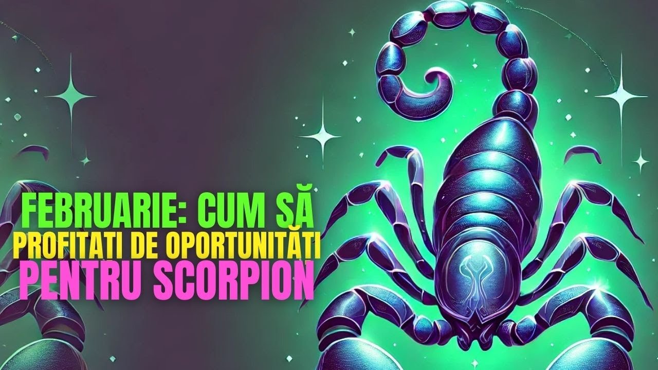 SCORPION: CUM SĂ IDENTIFICI OPORTUNITĂȚILE INVIZIBILE DIN FEBRUARIE