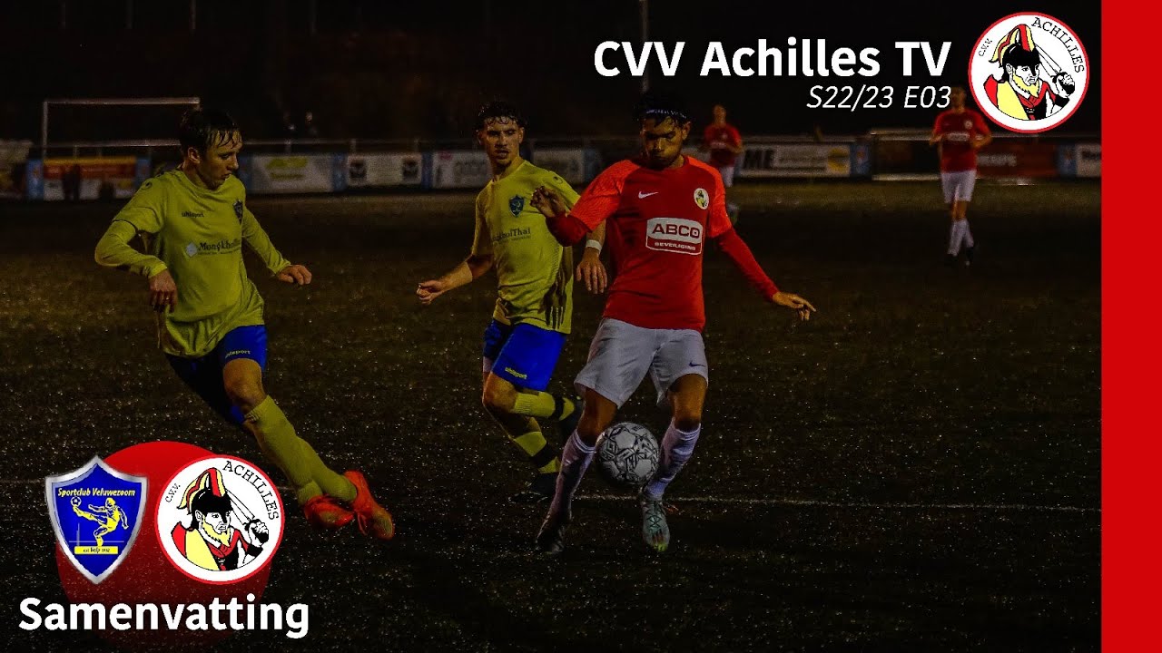 CVV Achilles TV - Achilles JO18-1 verliest kampioenswedstrijd bij Veluwezoom