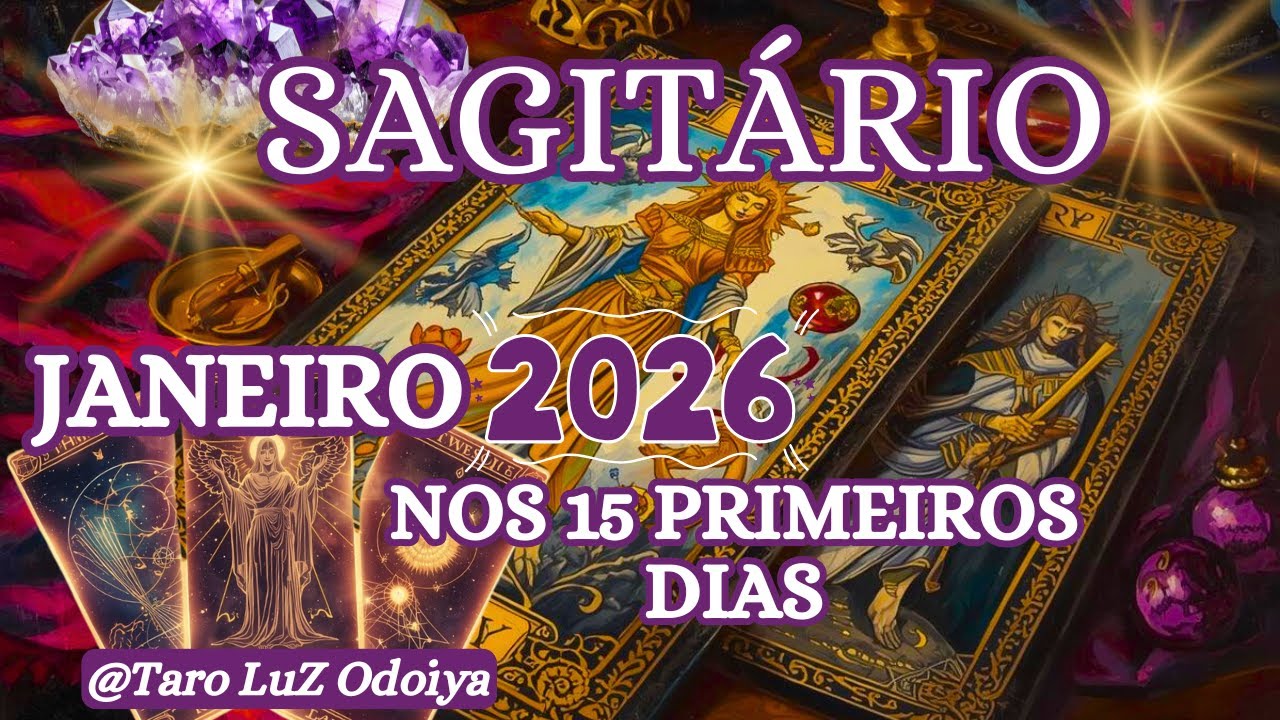 SAGITÁRIO-JANEIRO💫2026-TRÊS NOTÍCIAS ! ALGO NOVO SE INÍCIA, SE CONCRETIZA! UMA REAPROXIMAÇÃO