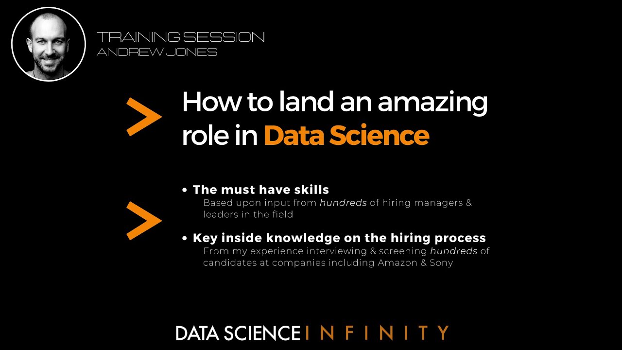 Data Science - Free Training Session - Video 03