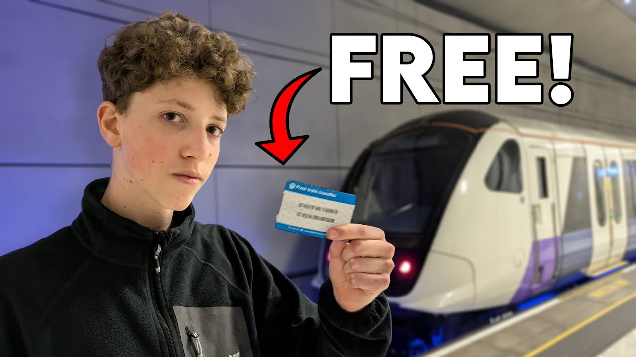 I bought a FREE Train Ticket!