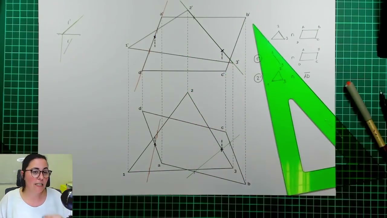 Intersección figuras planas.