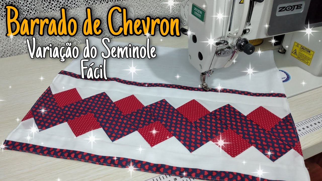 Como fazer Barrado de Chevron fácil | Variação do Seminole Fácil / Easy chevron-streaked dishcloth