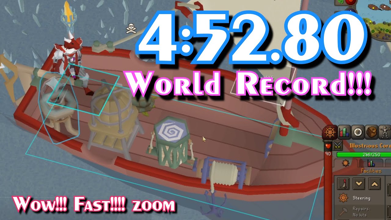Gwenith Glide Marlin (Former) World Record!! 4:52.80 - Old School RuneScape