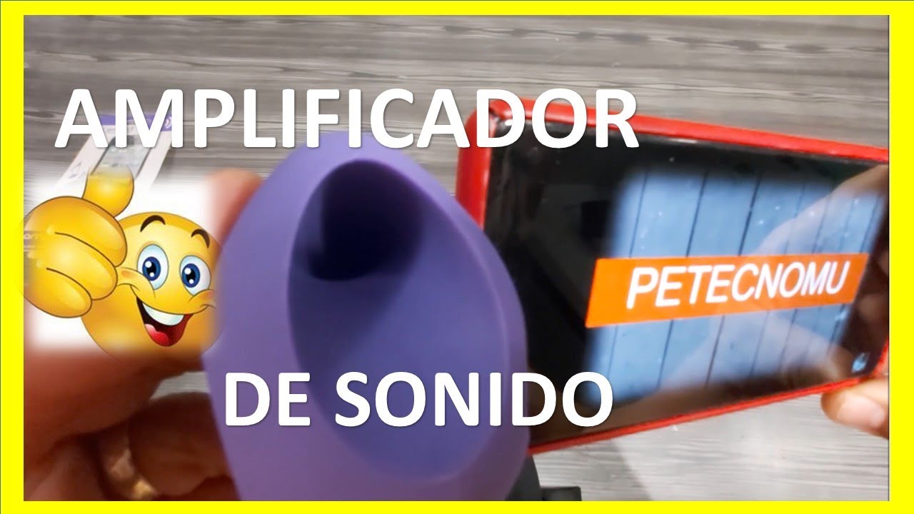 AMPLIFICADOR DE SONIDO PARA SMARTPNONE