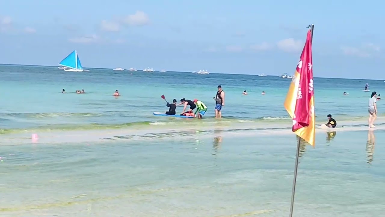 Sabay Tayo Boracay Vlog26 February 28.2026 Saturday 9:15am. Morning view boracay Island #beach#fy 