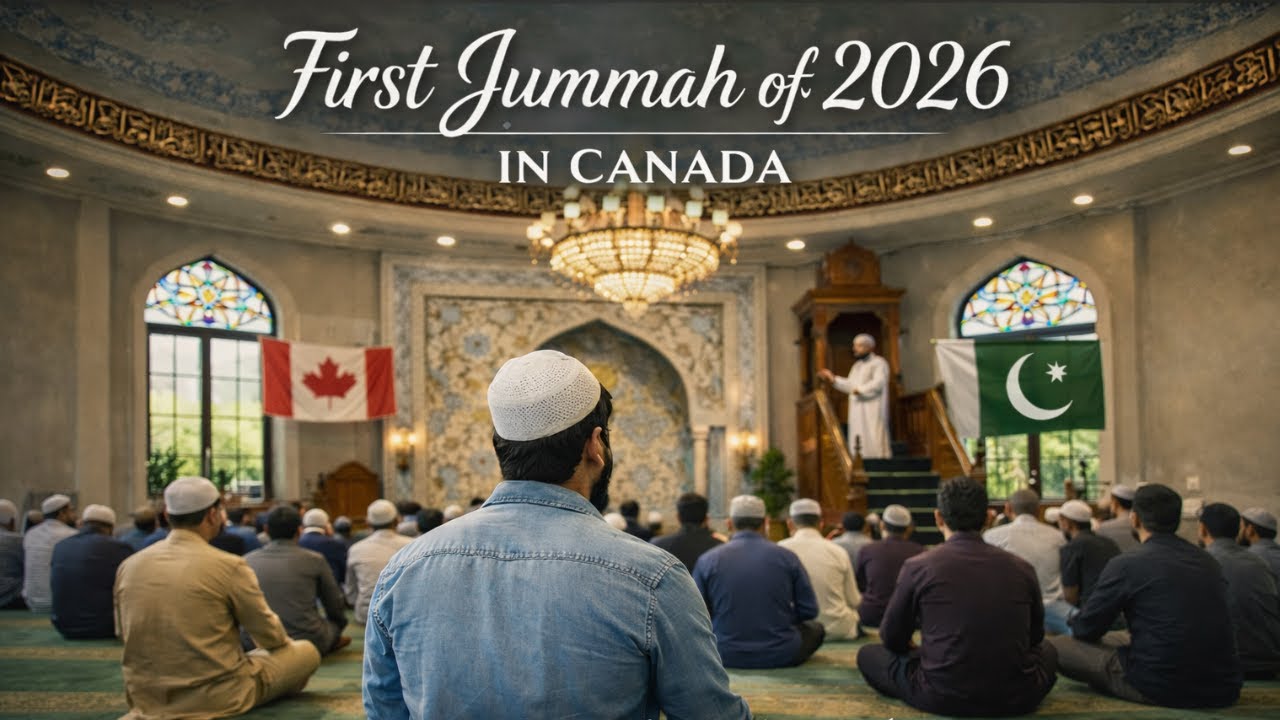 First Friday Prayer of 2026 in 🇨🇦 | Muslims Life In Canada | Pakistani Canadian Vlogger
